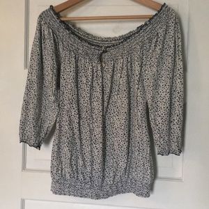 Lucky brand off shoulder top